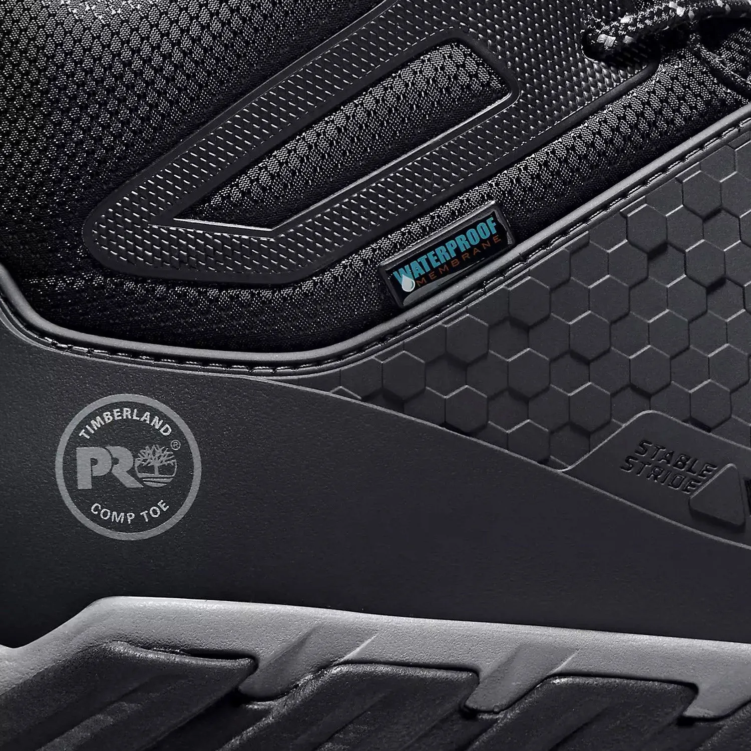 Timberland PRO Men's Ridgework Waterproof Comp Toe Work Boot sold by Work World product image thumbnail 4