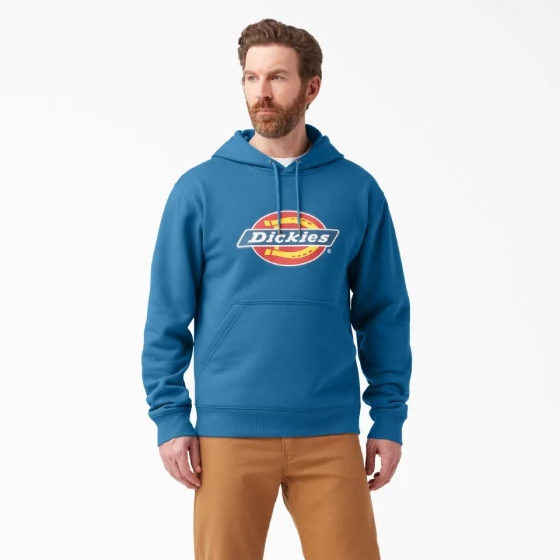 Dickies Men's Tri-Color Logo Knit Fleece Hoodie sold by Work World