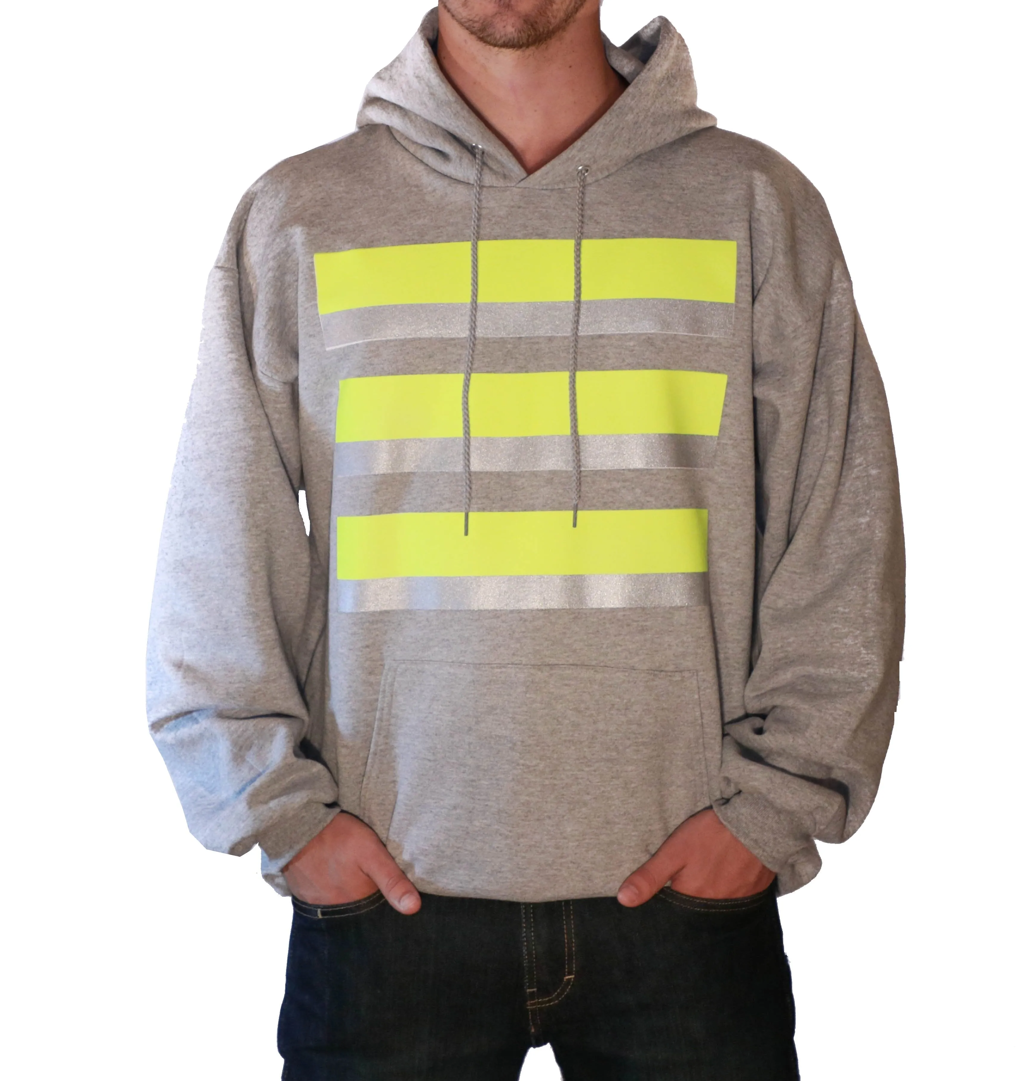 Whistle Workwear Safety Hoodie_Athletic Heather Grey sold by Work World