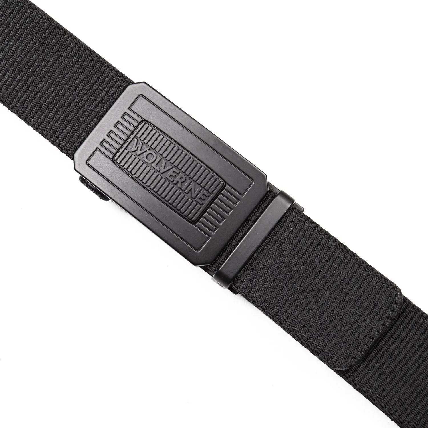 Wolverine Men's Ratchet Engraved Logo Buckle 1.5" Belt sold by Work World product image thumbnail 3