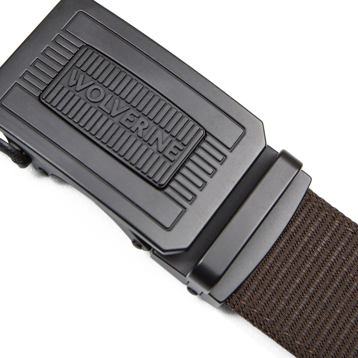 Wolverine Men's Ratchet Engraved Logo Buckle 1.5" Belt sold by Work World product image thumbnail 5