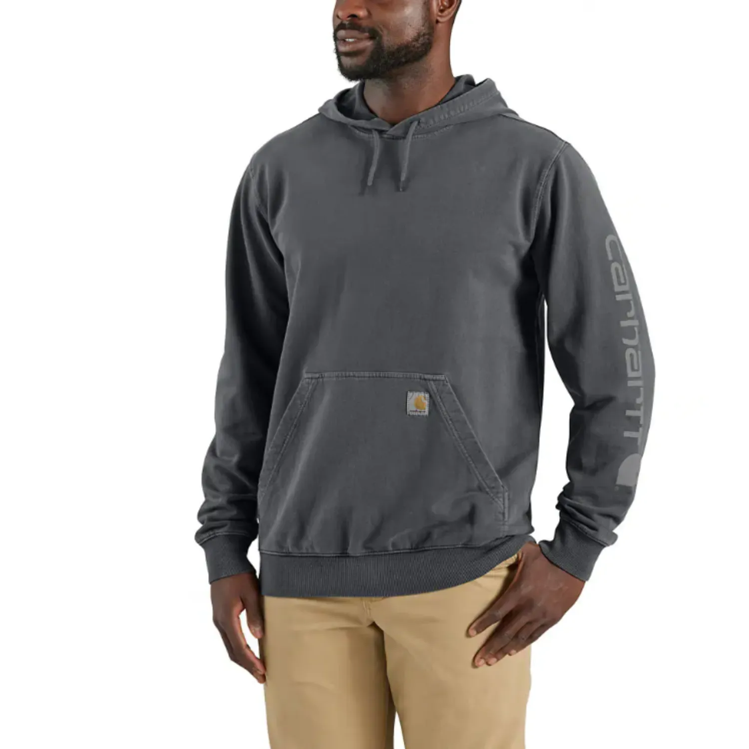 Carhartt Men's Re-Engineered Relaxed Fit Graphic French Terry Hoodie sold by Work World