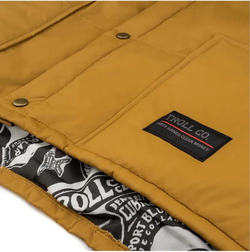 Troll Co. Men's Redford Snap-Front Graphic Lined Vest sold by Work World product image thumbnail 4