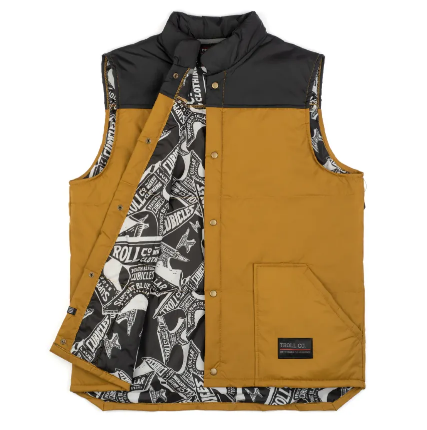 Troll Co. Men's Redford Snap-Front Graphic Lined Vest sold by Work World product image thumbnail 2