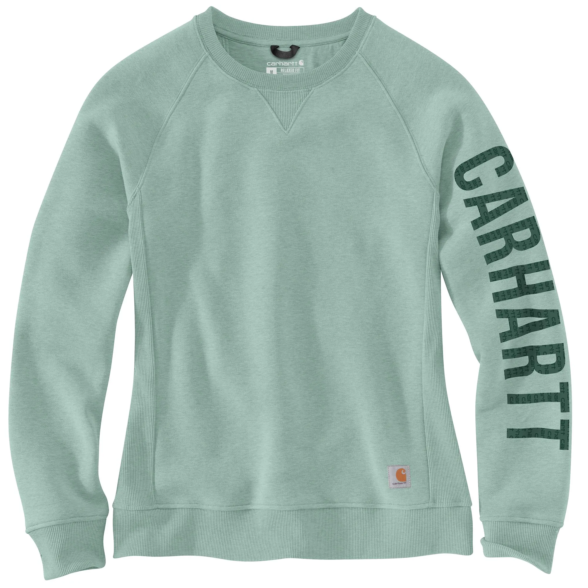 Carhartt Women's Crewneck Graphic Sweatshirt_Succulent Heather sold by Work World product image thumbnail 2