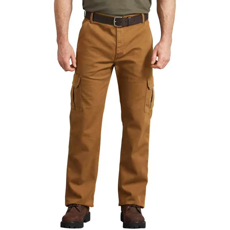Dickies Men's Regular Fit Duck Cargo Pant sold by Work World