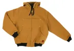 Tough Duck Hooded Duck Bomber Jacket sold by Work World