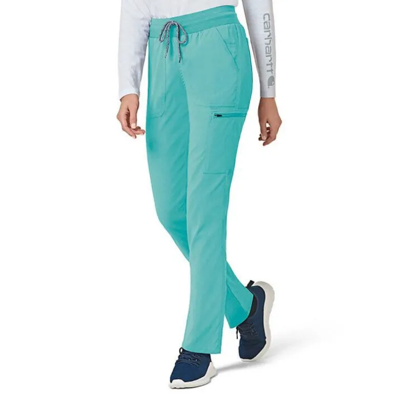 Carhartt Women's Rugged Flex® Slim Leg Scrub Pant_Aqua Sea sold by Work World