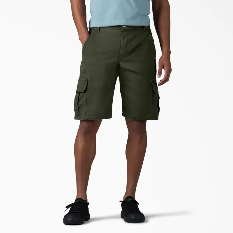 Dickies Men's Relaxed Fit 11" Duck Cargo Short sold by Work World