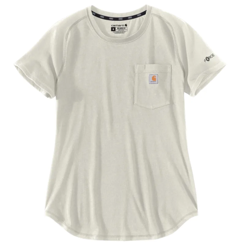 Carhartt Women's Force Relaxed Fit Midweight Pocket Tee sold by Work World