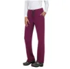 koi Women's Everyday Hero 5 Pocket Scrub Pant_Wine sold by Work World