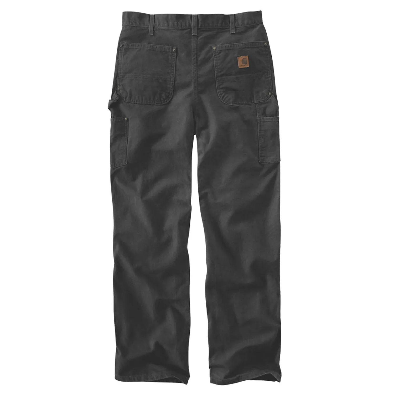 Carhartt Men's Washed Duck Double-Front Work Dungaree_Black sold by Work World product image thumbnail 2