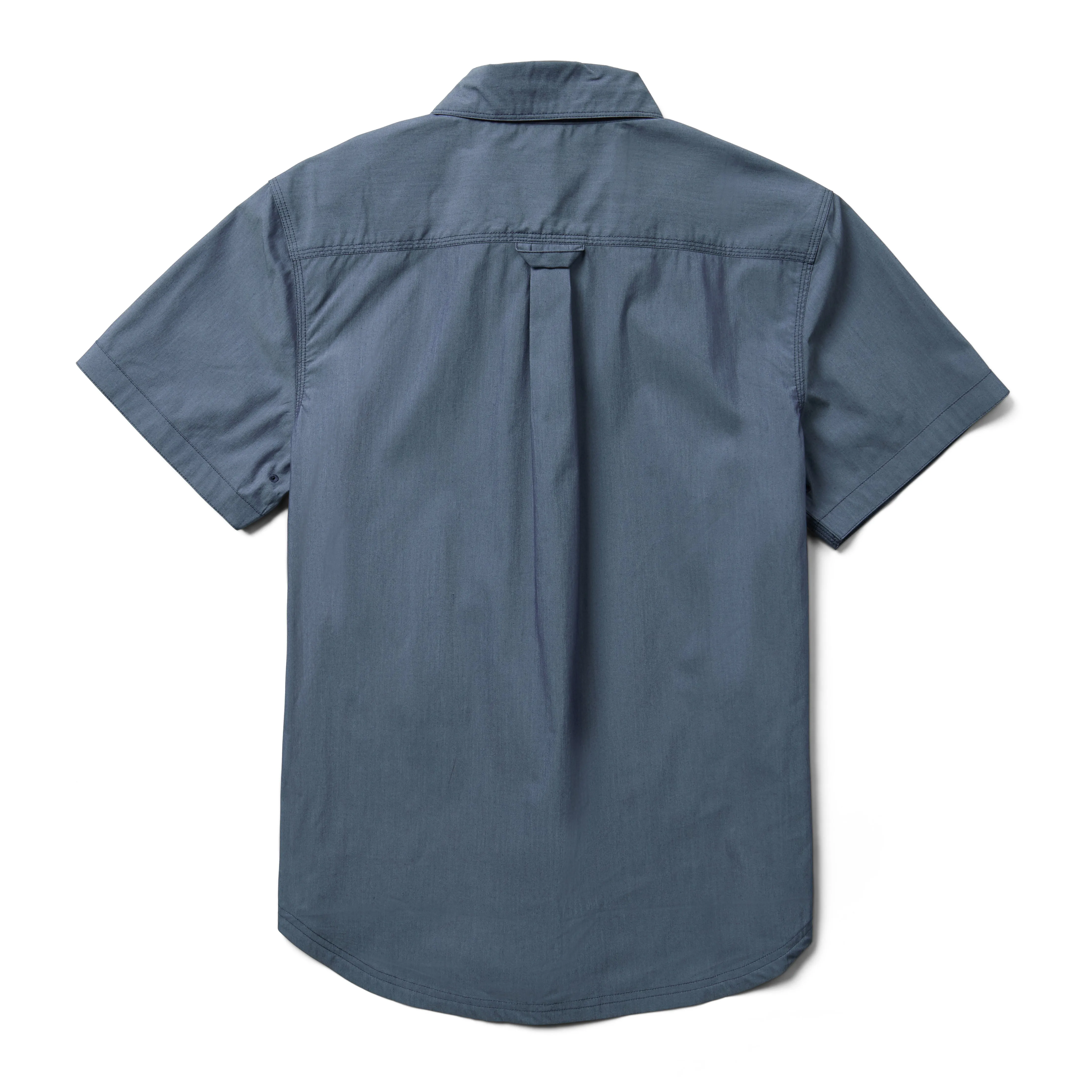 Wolverine Men's Grayson Button-Down Chambray Short Sleeve Work Shirt sold by Work World product image thumbnail 4