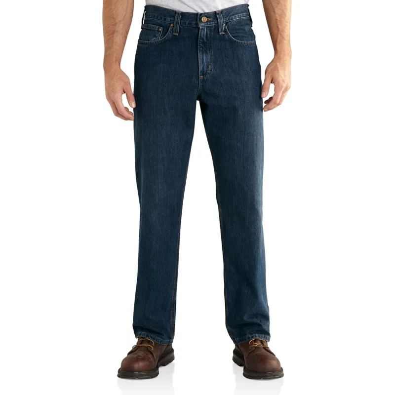 Carhartt Men's Relaxed Fit Holter Jean_Frontier sold by Work World