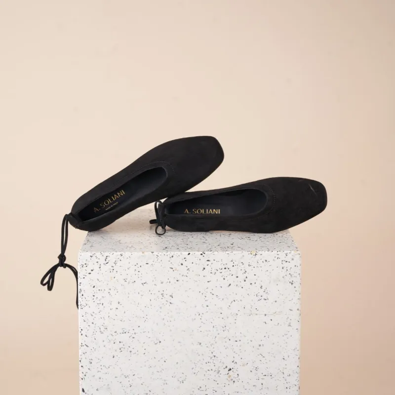 Imola - Black Suede sold by A.Soliani