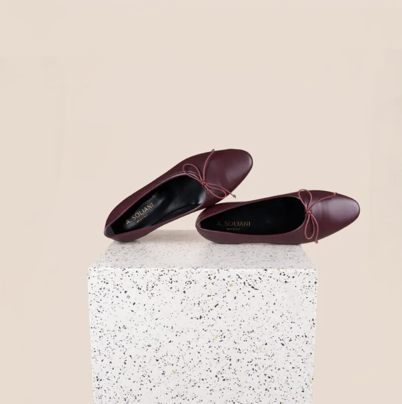 Como - Wine Leather sold by A.Soliani