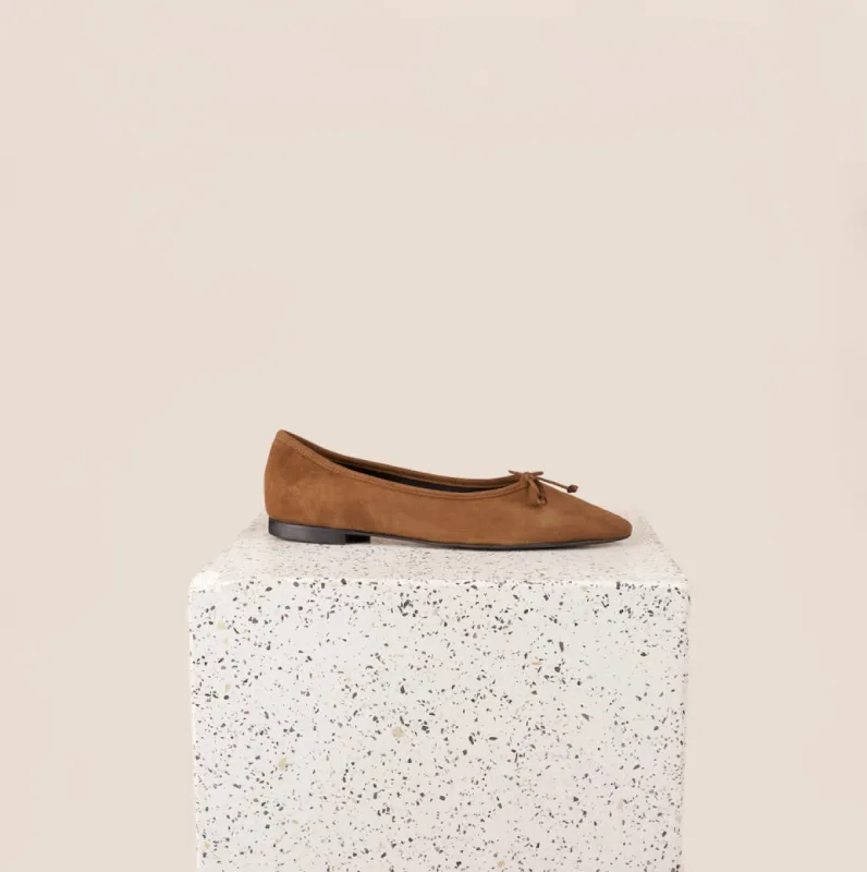 Como - Amaretto Suede sold by A.Soliani