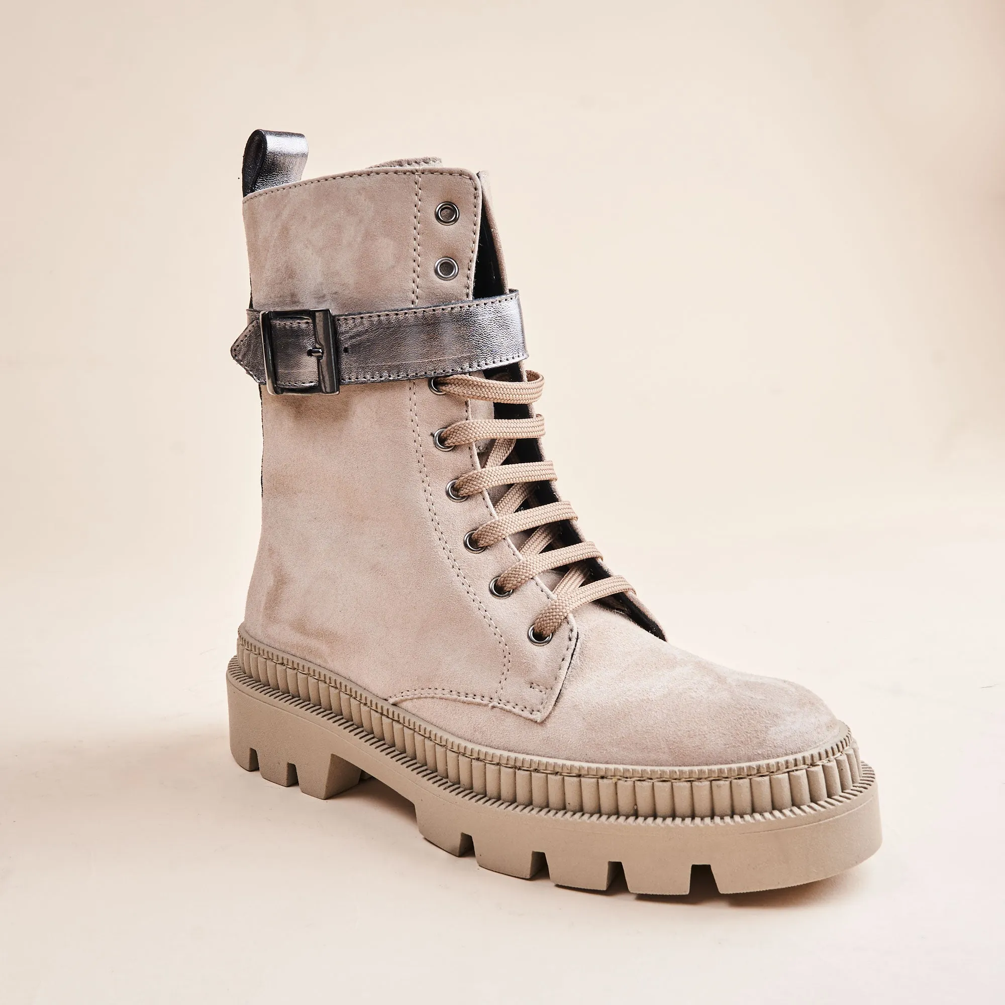 Atina - Oat Suede sold by A.Soliani product image thumbnail 2