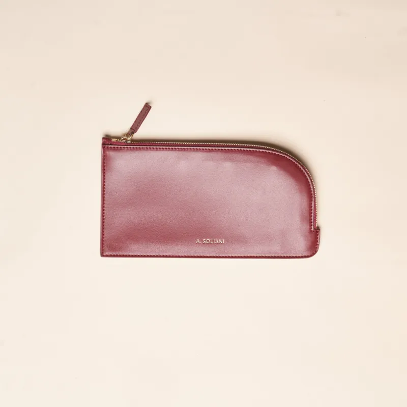 Crossover Bag - Bordeaux Nappa sold by A.Soliani