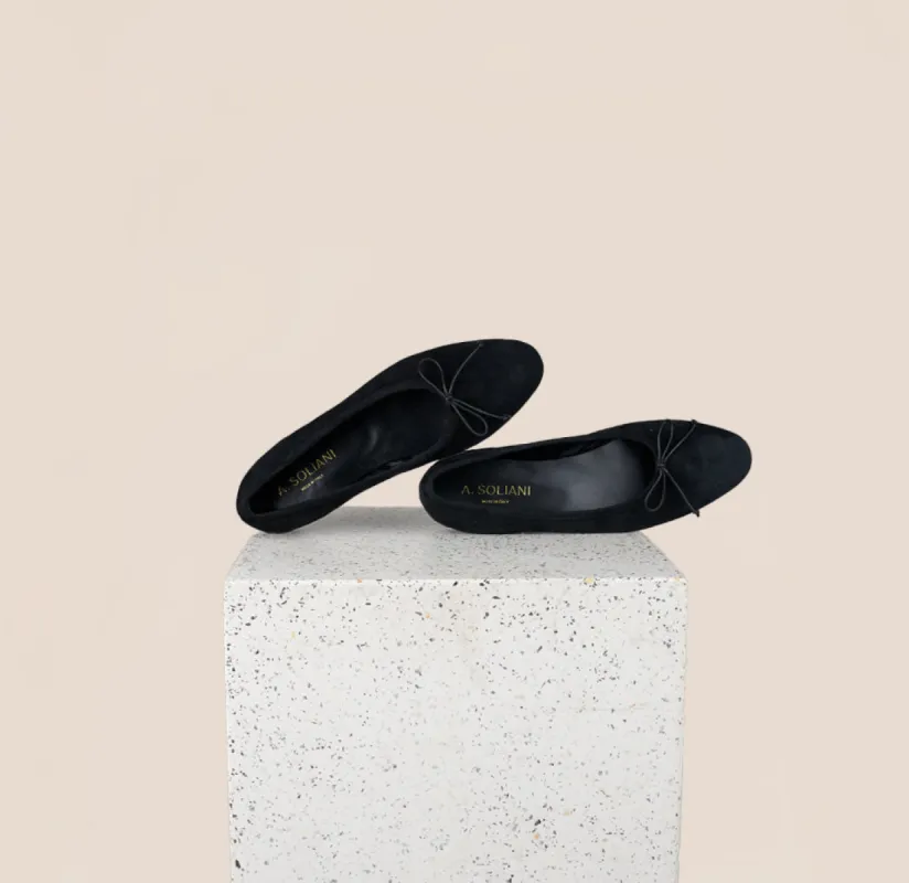 Como - Black Suede sold by A.Soliani