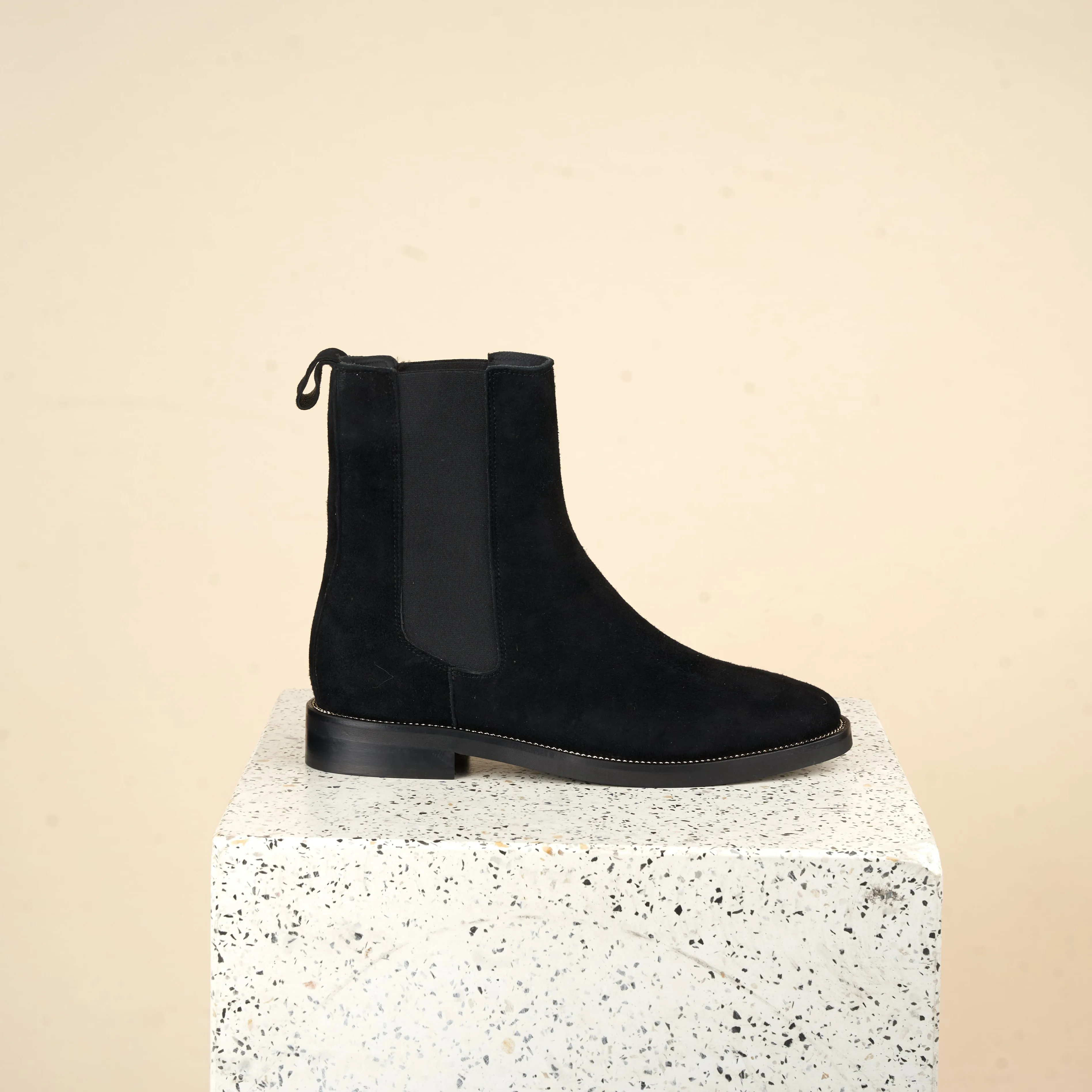 Pavia - Black Suede sold by A.Soliani