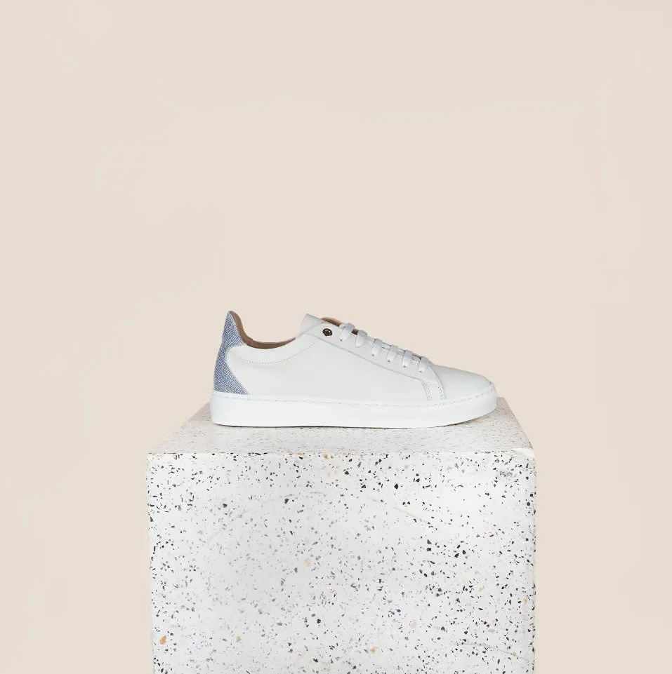 Amalfi - Great White/Denim sold by A.Soliani