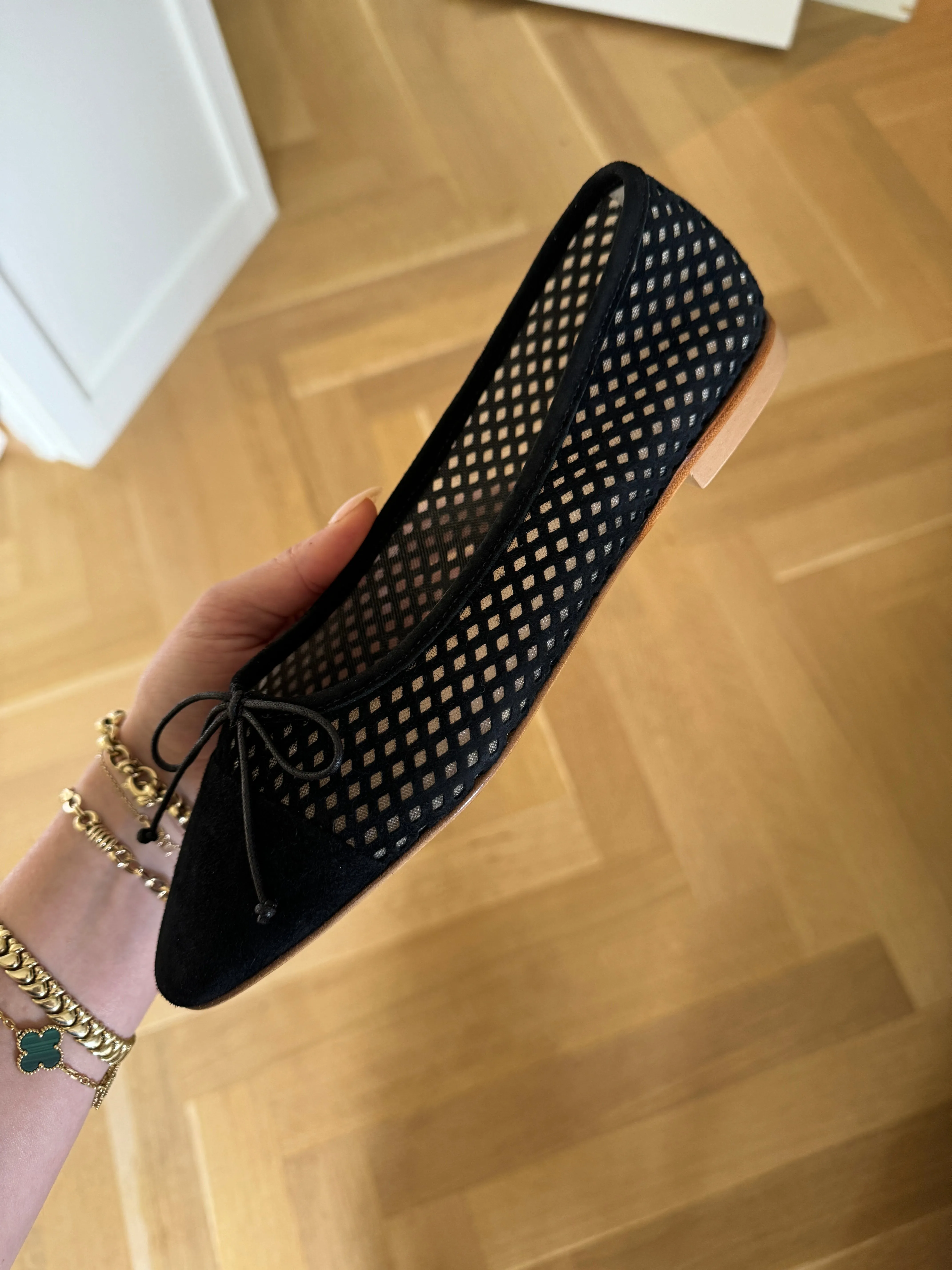 Como - Perforated Black Suede sold by A.Soliani product image thumbnail 4