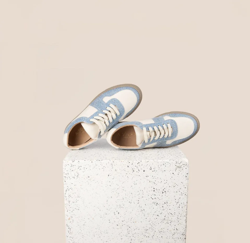 Palermo Sneaker - Denim/White sold by A.Soliani product image thumbnail 2