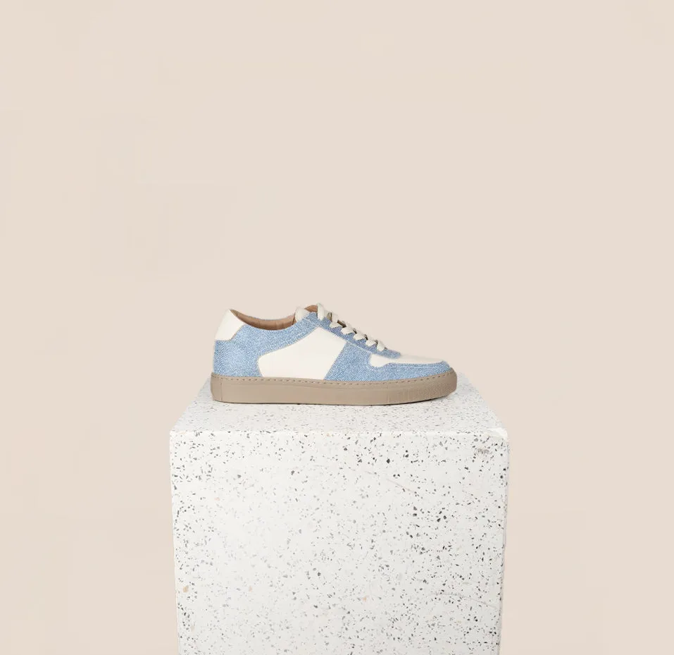 Palermo Sneaker - Denim/White sold by A.Soliani