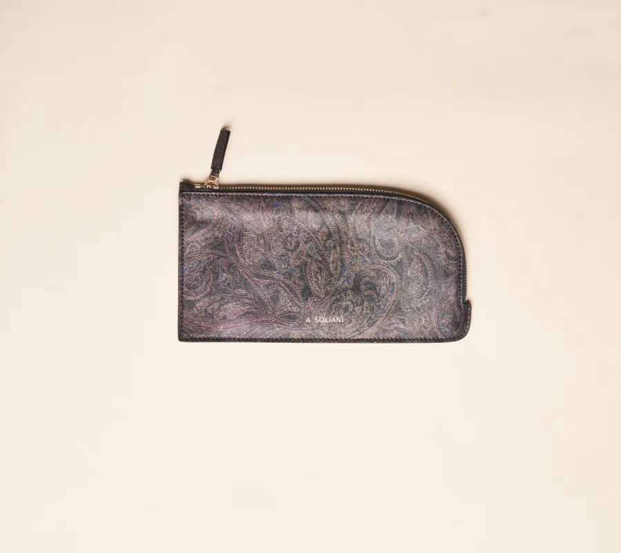 Crossover Bag - Paisley Suede sold by A.Soliani