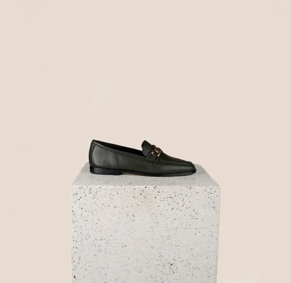 Lodi Due Chain - Olive Leather sold by A.Soliani product image thumbnail 2