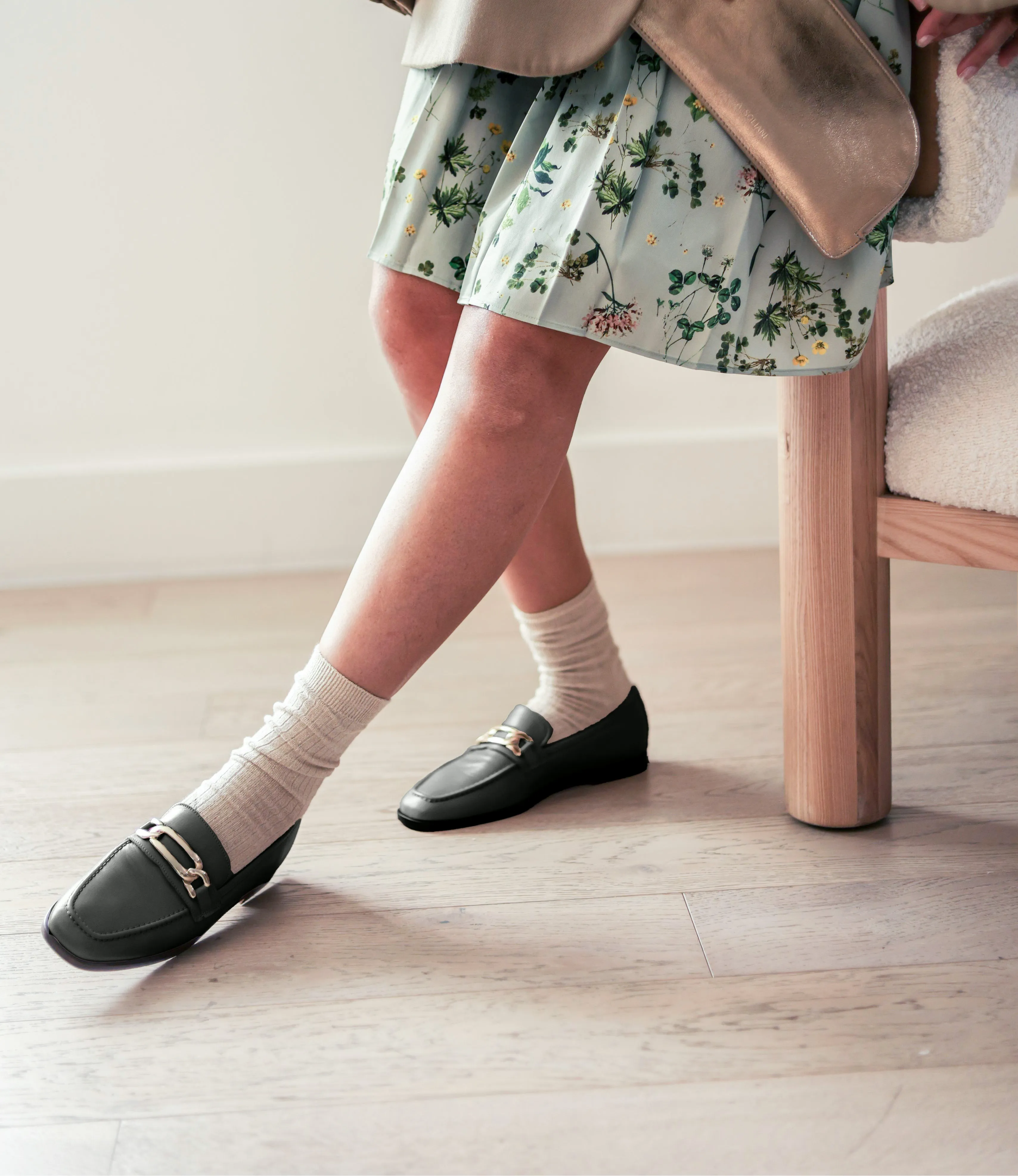 Lodi Due Chain - Olive Leather sold by A.Soliani product image thumbnail 3