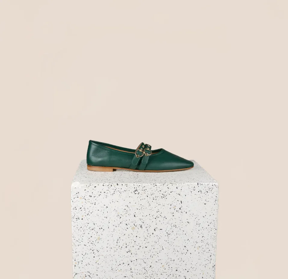 Como 2 Buckle - Forest Leather sold by A.Soliani product image thumbnail 2