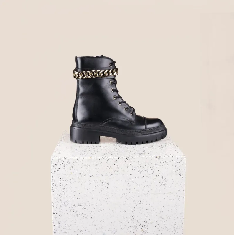 Anna - Black Leather sold by A.Soliani