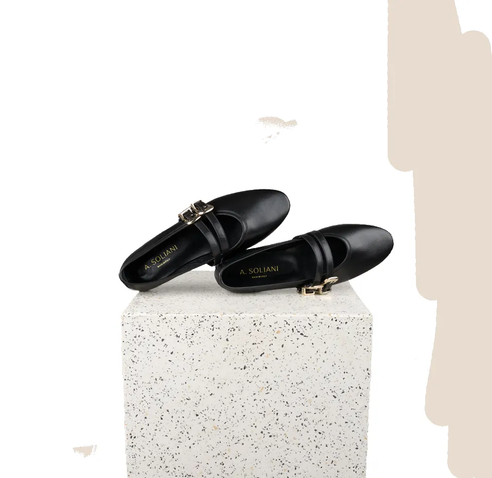 Udine Black Leather sold by A.Soliani product image thumbnail 2