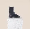 Pavia Tall - Black Leather sold by A.Soliani