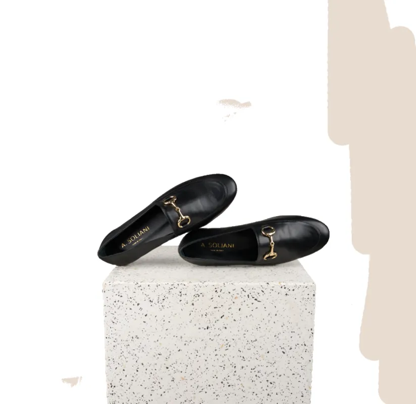 Arpino 2 - Black Leather sold by A.Soliani