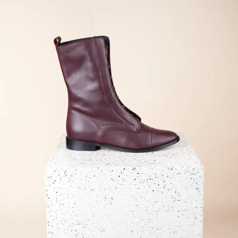 Milano - Wine Leather SAMPLE SALE - FINAL SALE sold by A.Soliani