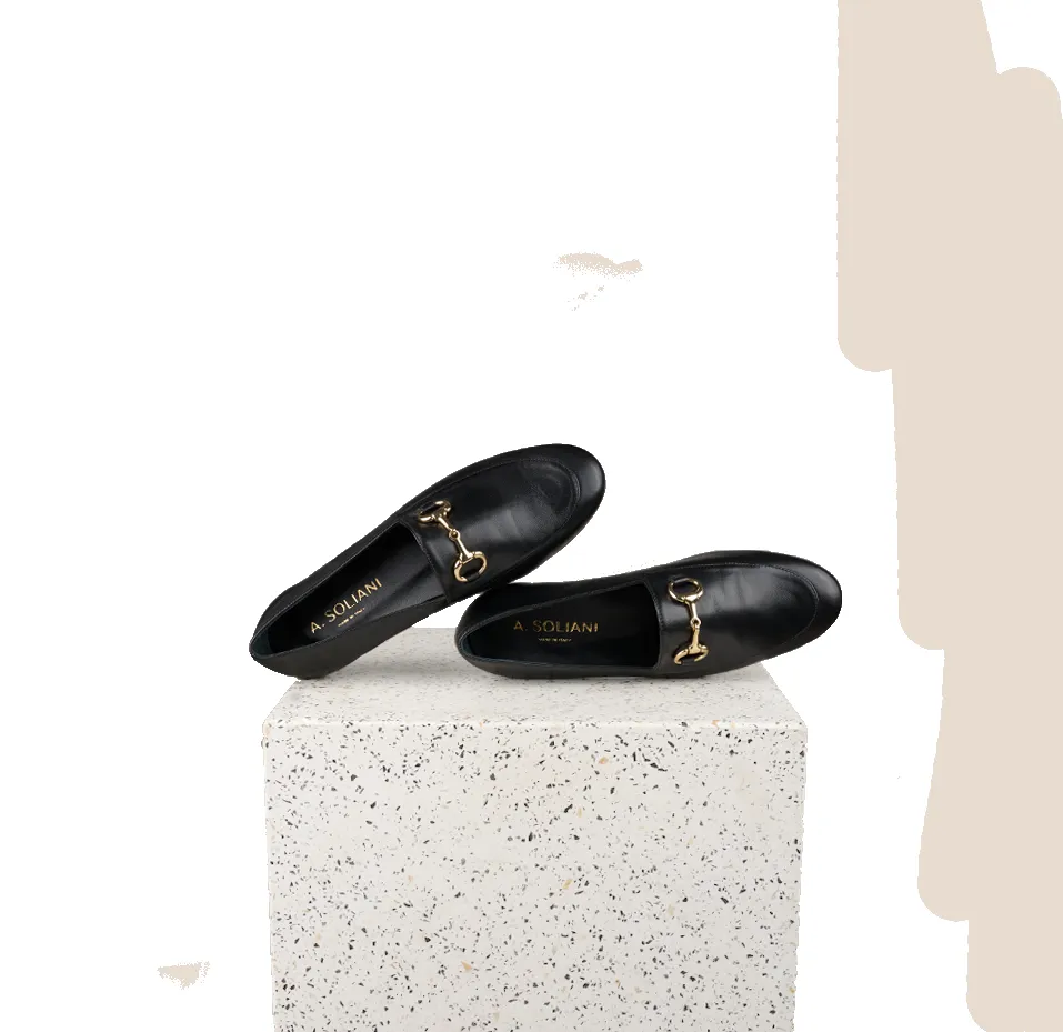 Arpino 2 - Black Leather sold by A.Soliani