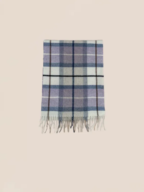 Shawl - Lavender Plaid sold by A.Soliani