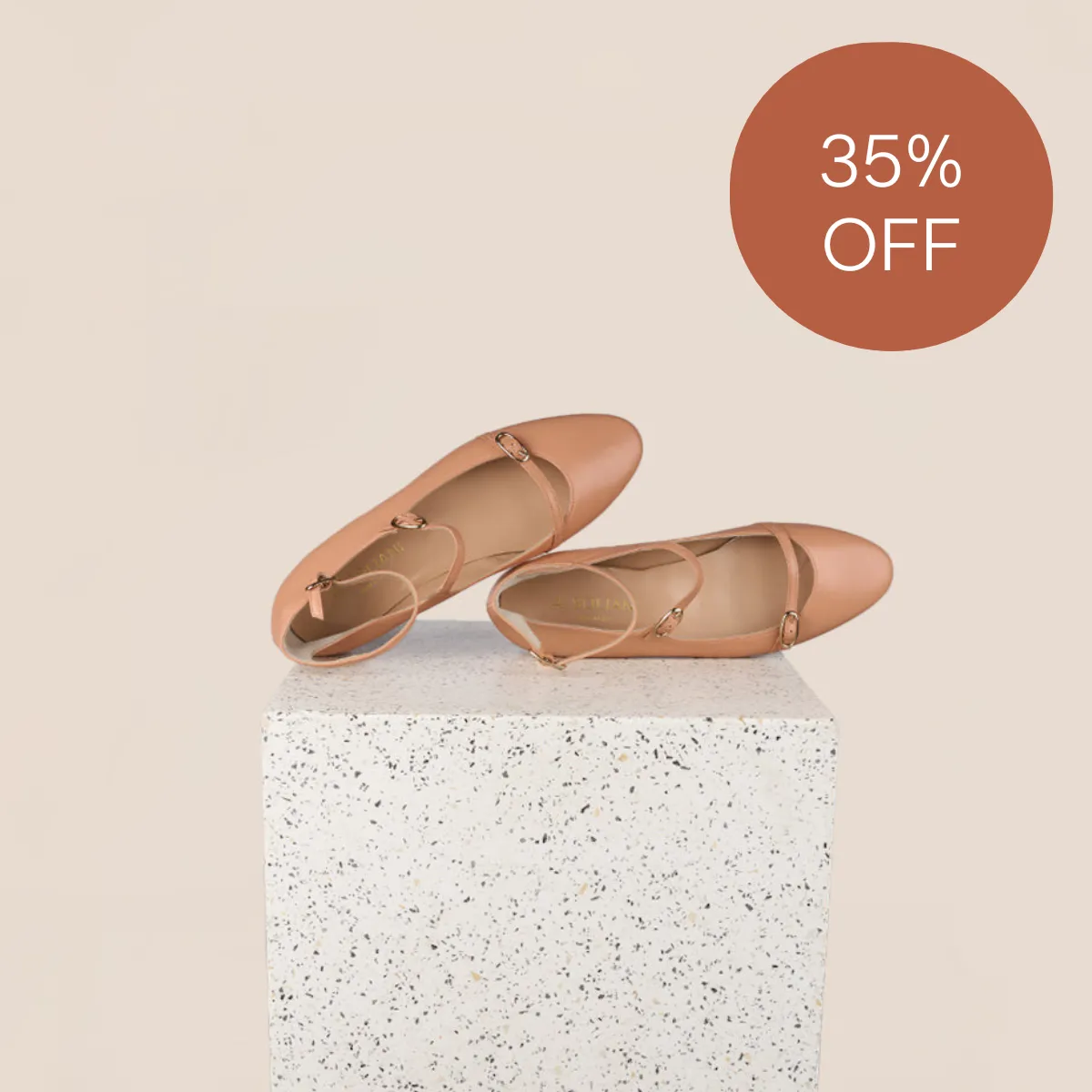 Nola Almond - Granite SAMPLE SALE - FINAL SALE sold by A.Soliani