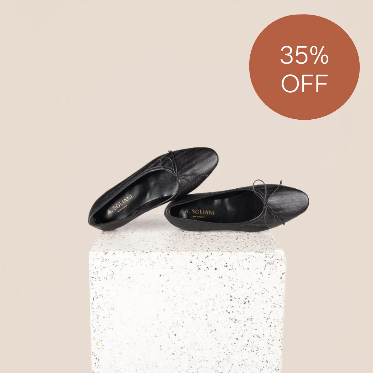 Como - Black Herringbone SAMPLE SALE - FINAL SALE sold by A.Soliani