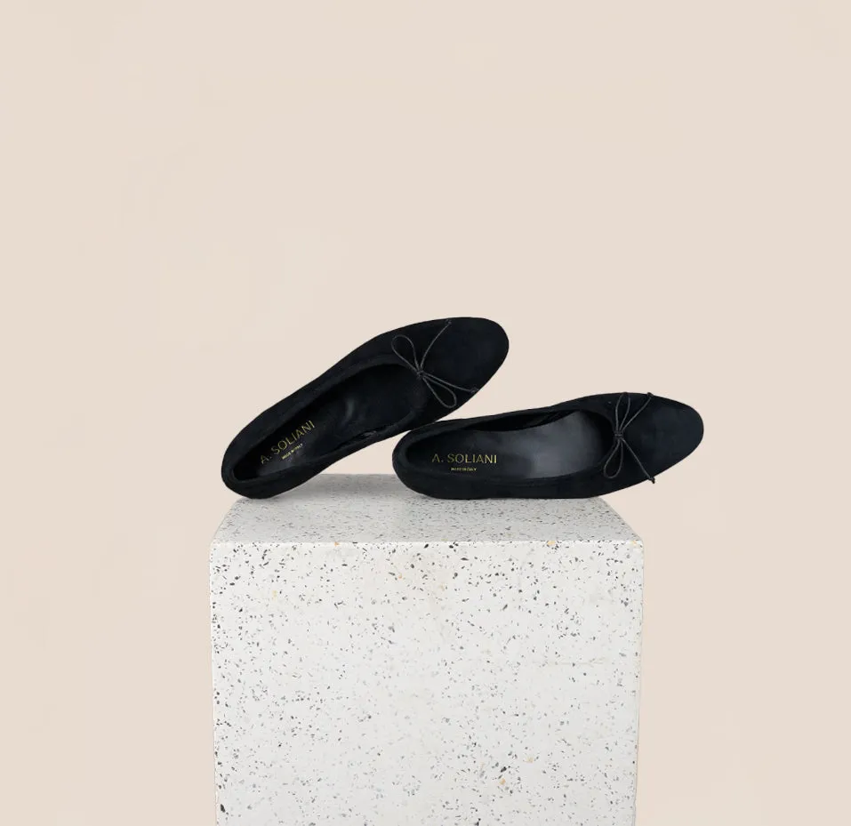 Como - Black Suede SAMPLE SALE - FINAL SALE sold by A.Soliani product image thumbnail 3