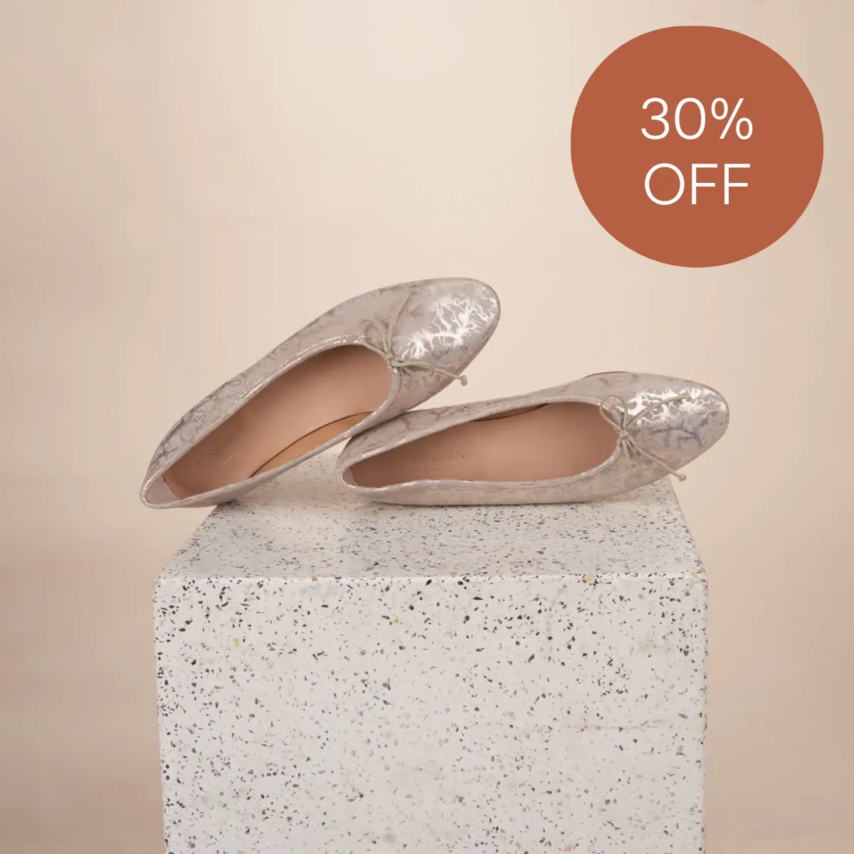 Como - Metallic Marble SAMPLE SALE - FINAL SALE sold by A.Soliani