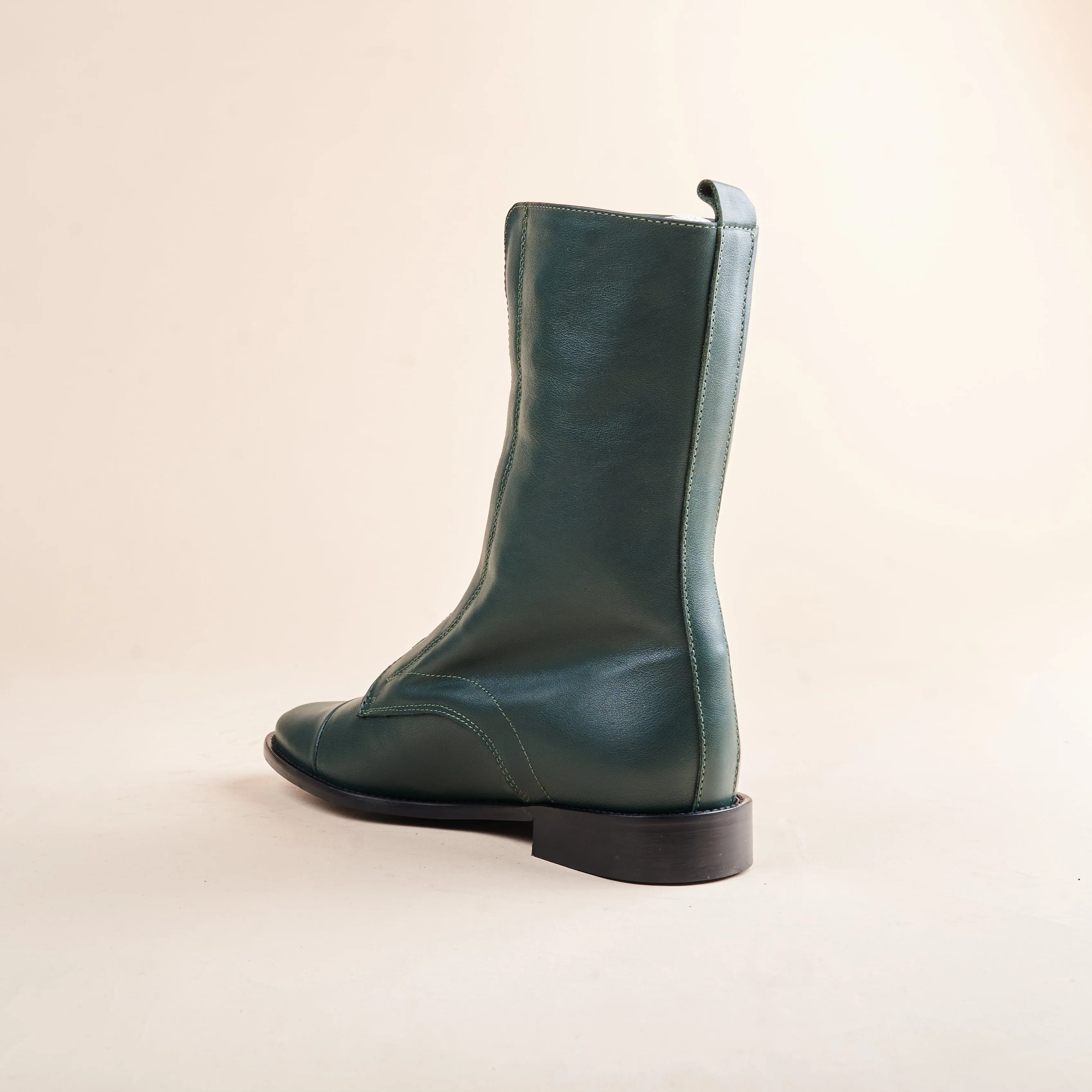 Milano - Pine Green Leather SAMPLE SALE - FINAL SALE sold by A.Soliani product image thumbnail 5