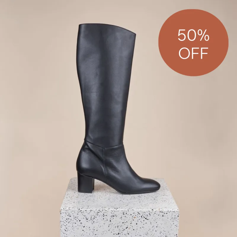 Forli - Black Calf Leather SAMPLE SALE - FINAL SALE sold by A.Soliani