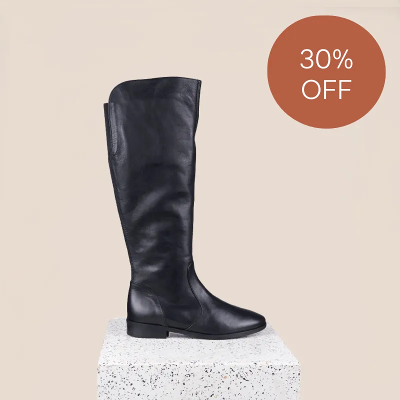 Vittoria - Black  Leather SAMPLE SALE - FINAL SALE sold by A.Soliani