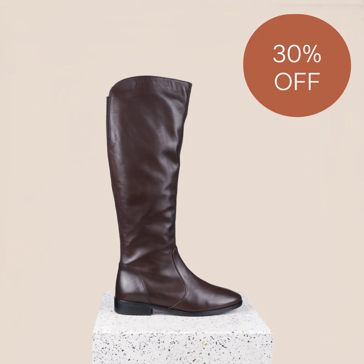 Vittoria - Chocolate Leather SAMPLE SALE - FINAL SALE sold by A.Soliani