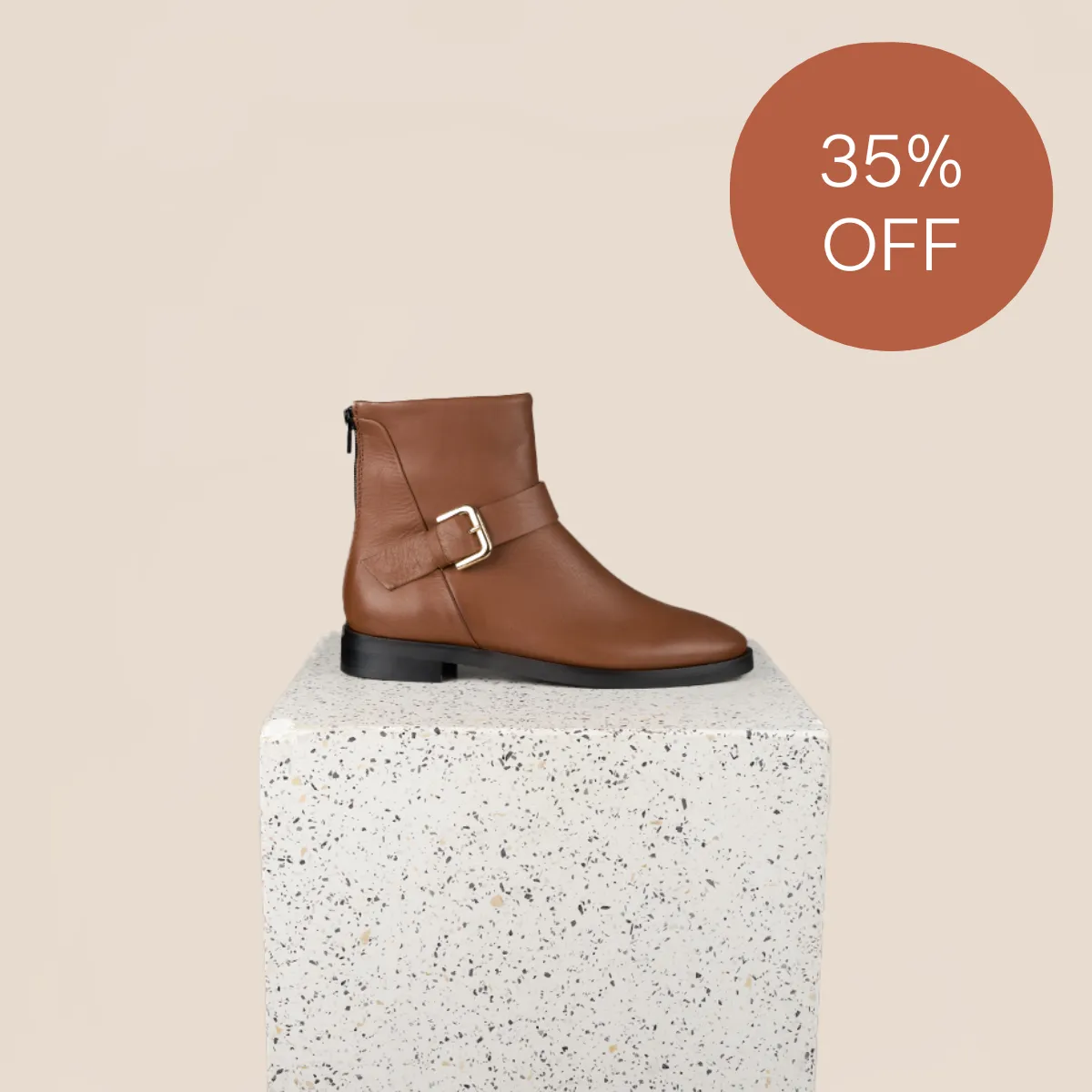 Genova - Caramel Leather SAMPLE SALE - FINAL SALE sold by A.Soliani