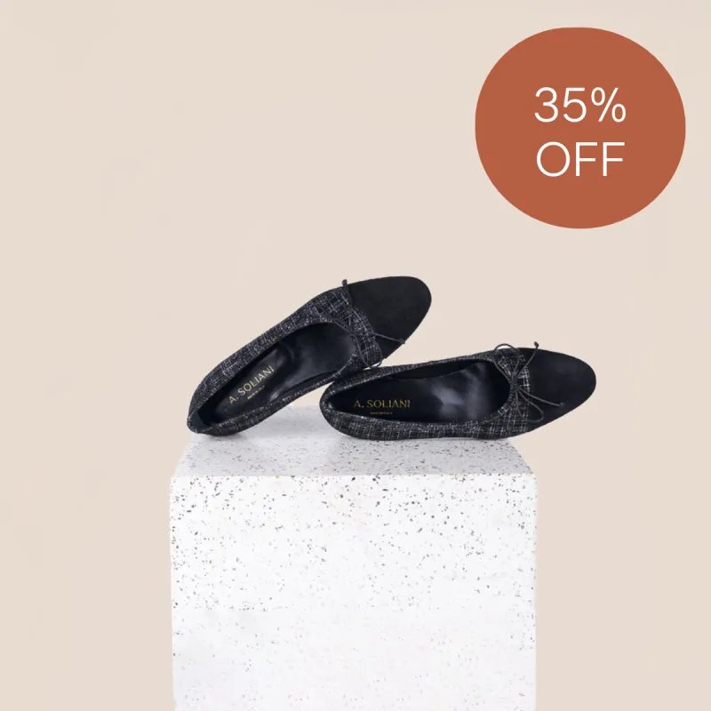 Como - Plaid/Black Suede SAMPLE SALE - FINAL SALE sold by A.Soliani